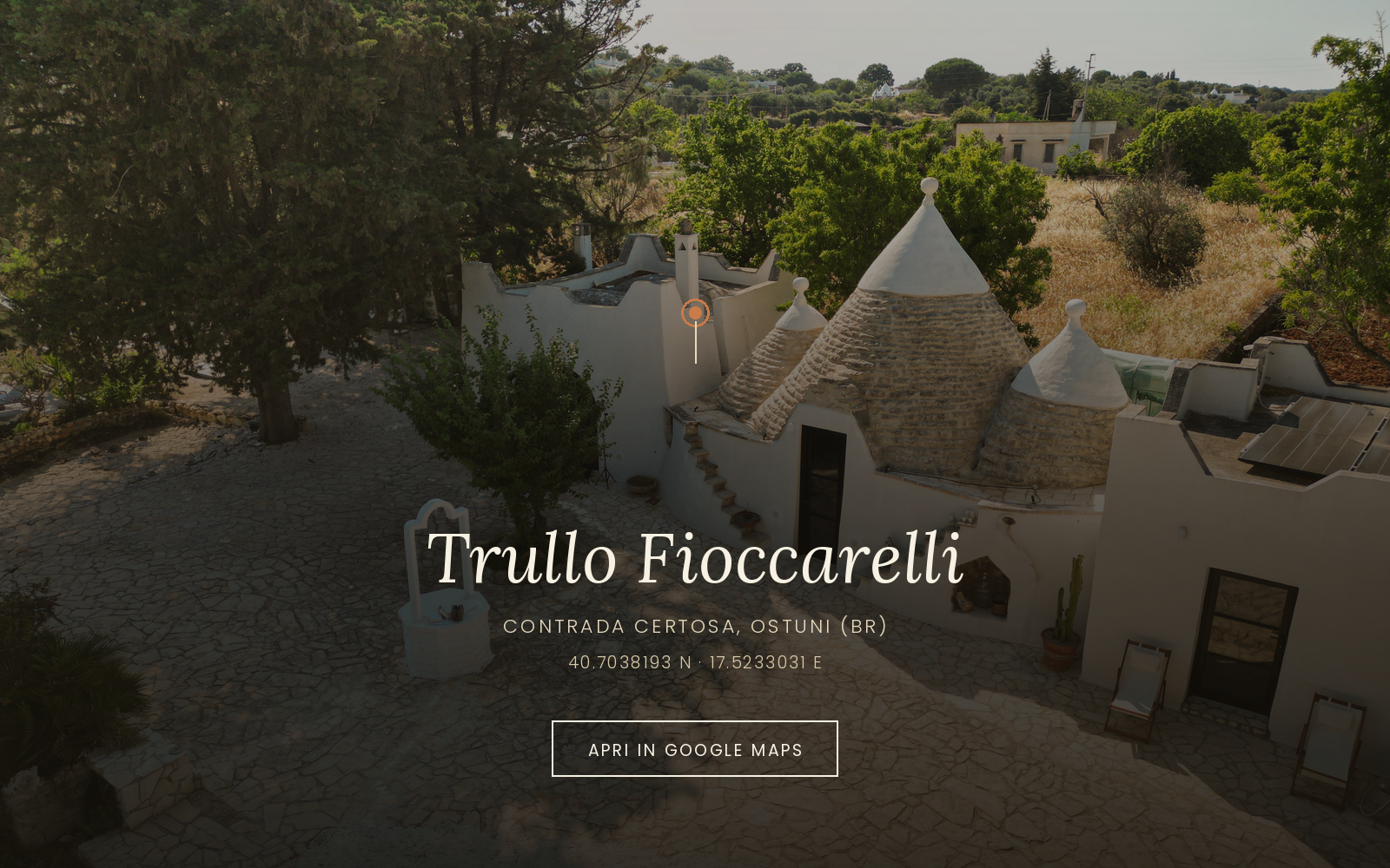 Mappa Trullo Fioccarelli